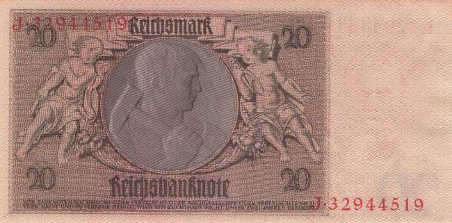 20 Mark 1929 ro.174b M/J